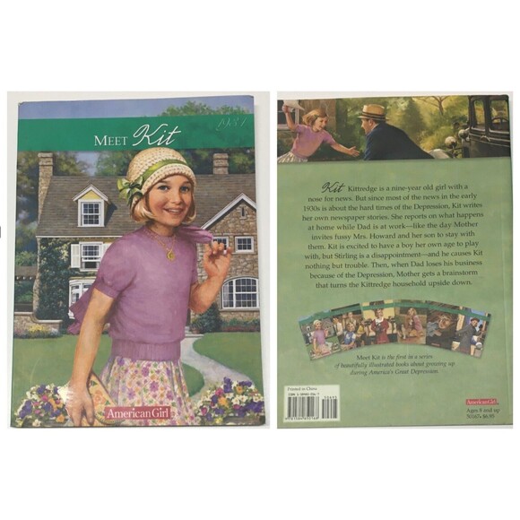 3 Pack American Girl Kit 1,2,6 Growing Up in 1934 Depression Era Story Books - Picture 4 of 16